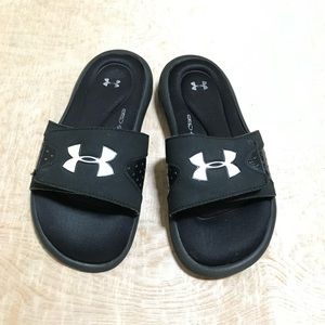 Under Armour Kids Slides Black Size 1